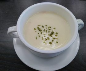 Mexikanische Maiscreme-Suppe